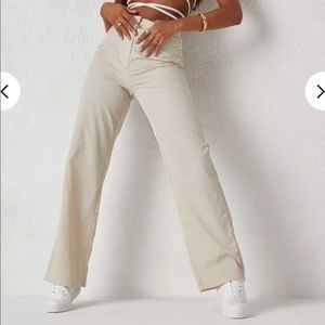 Stone Pleated Pants